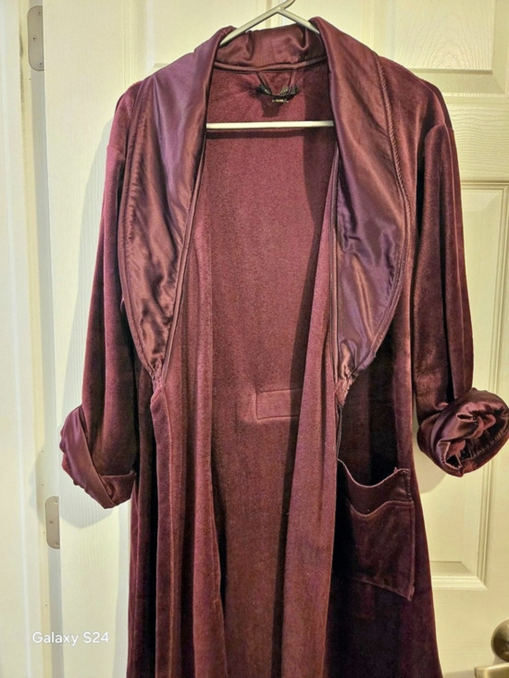 Donna Karan Women's Bath Rope in Purple Size Small/Medium Like New
